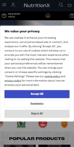 Mobile page screenshot