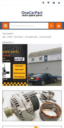 Mobile page screenshot