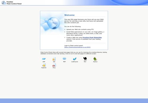 Desktop page screenshot
