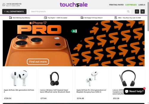 Desktop page screenshot