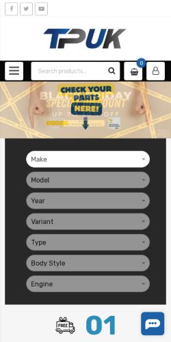 Mobile page screenshot