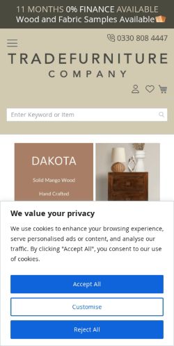 Mobile page screenshot