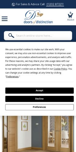 Mobile page screenshot