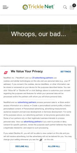 Mobile page screenshot