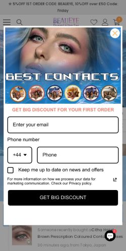 Mobile page screenshot