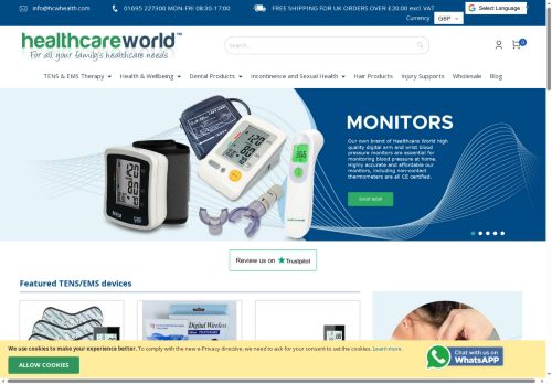 Desktop page screenshot