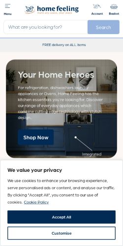 Mobile page screenshot