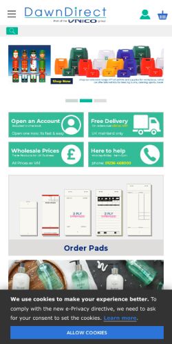 Mobile page screenshot