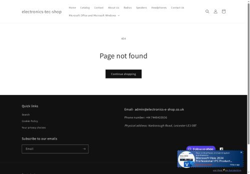 Desktop page screenshot