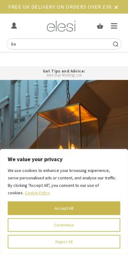 Mobile page screenshot