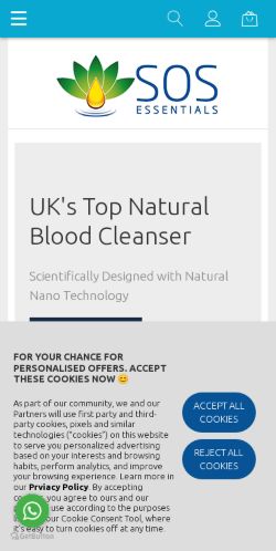 Mobile page screenshot