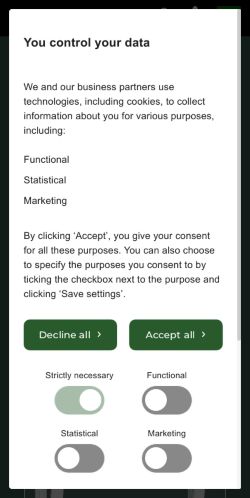 Mobile page screenshot