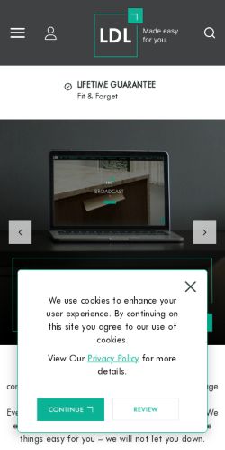 Mobile page screenshot