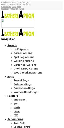 Mobile page screenshot