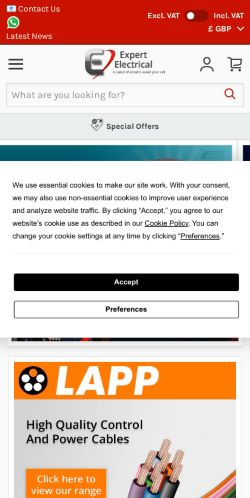 Mobile page screenshot