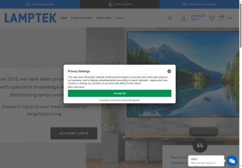 Desktop page screenshot