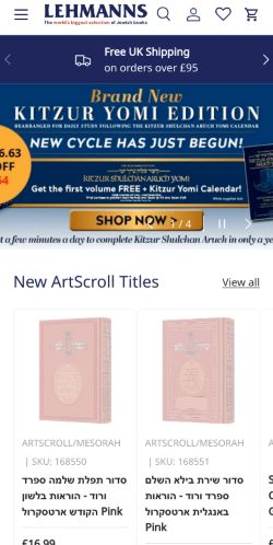 Mobile page screenshot