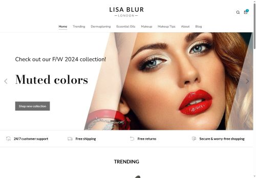 Desktop page screenshot