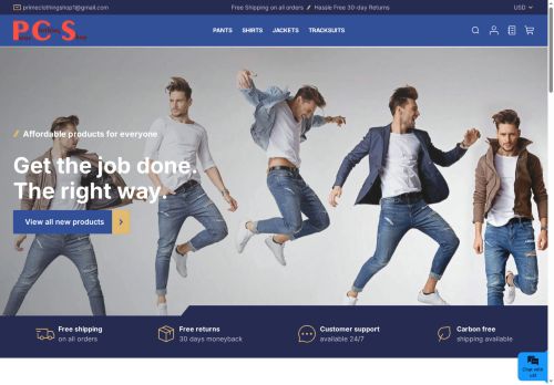 Desktop page screenshot