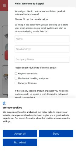 Mobile page screenshot