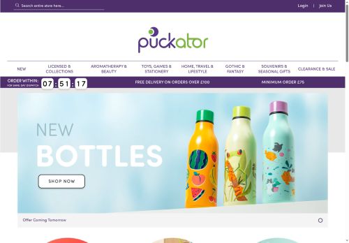 Desktop page screenshot