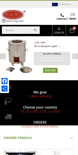 Mobile page screenshot