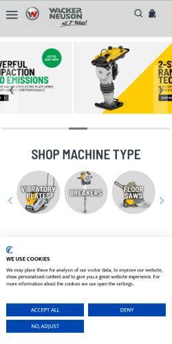 Mobile page screenshot