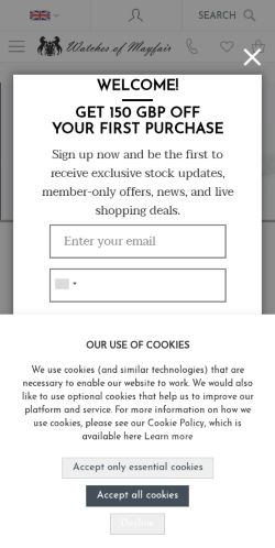 Mobile page screenshot