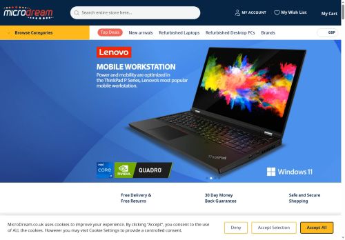 Desktop page screenshot