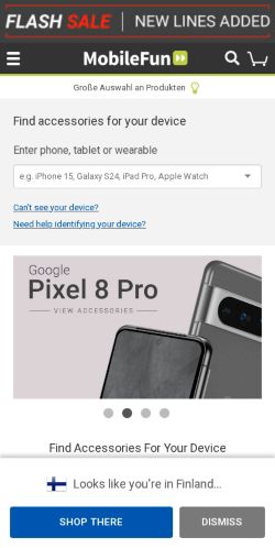 Mobile page screenshot