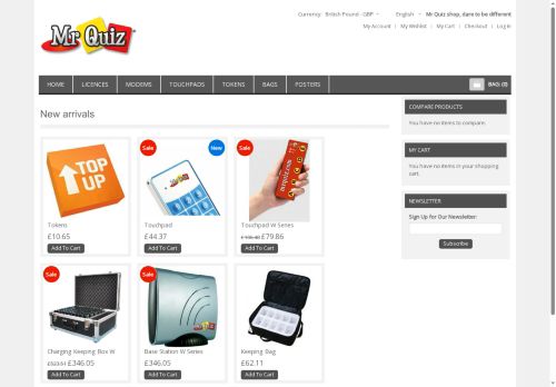 Desktop page screenshot