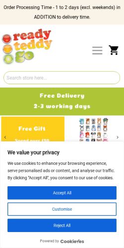 Mobile page screenshot