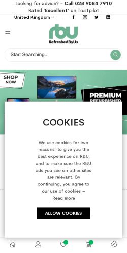 Mobile page screenshot