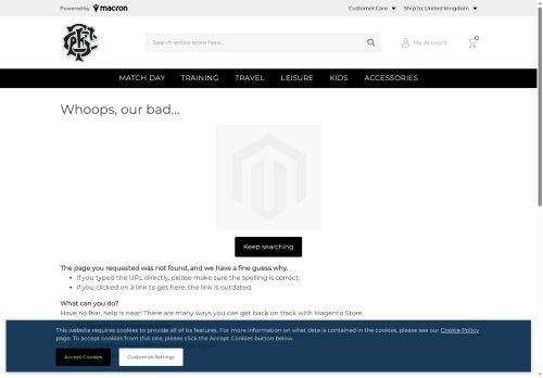 Desktop page screenshot