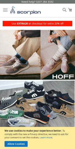 Mobile page screenshot