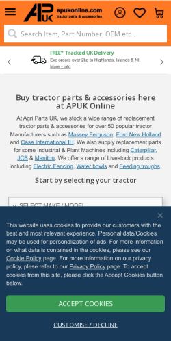 Mobile page screenshot