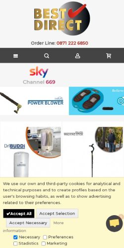 Mobile page screenshot