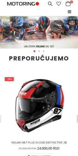 Mobile page screenshot