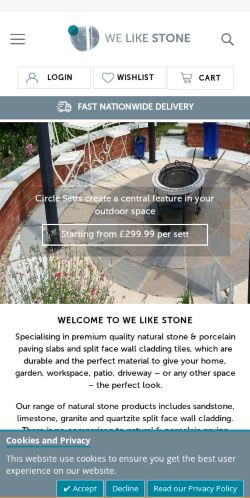 Mobile page screenshot