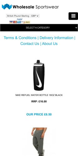 Mobile page screenshot