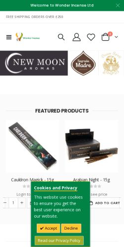 Mobile page screenshot