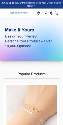 Mobile page screenshot