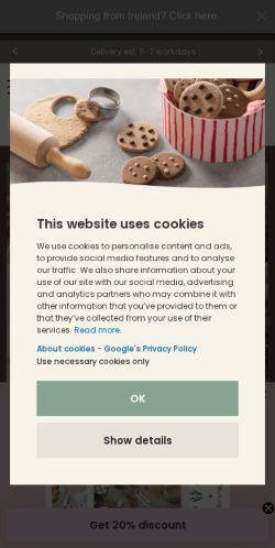 Mobile page screenshot