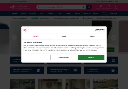 Desktop page screenshot