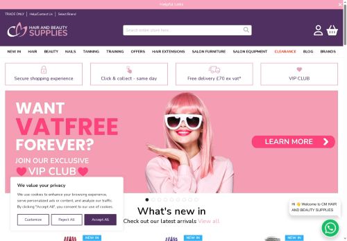 Desktop page screenshot