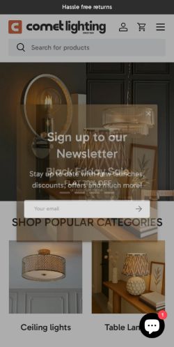 Mobile page screenshot
