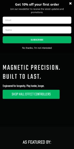 Mobile page screenshot