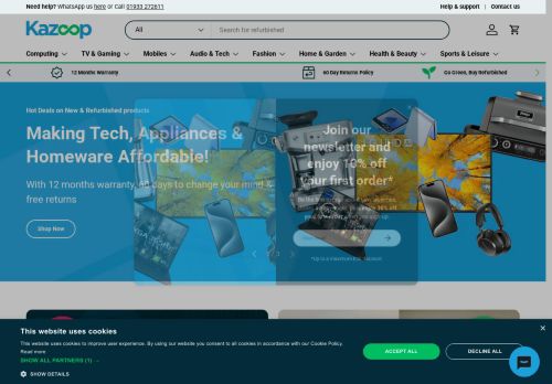 Desktop page screenshot