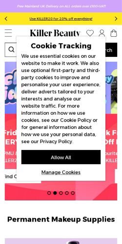 Mobile page screenshot
