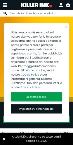 Mobile page screenshot